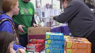 Girl Scout cookies are on sale now