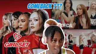 GIRLSET "Commas" Official Video (Choreography Ver.) REACTION 😱😱