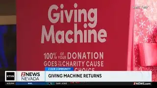 Giving machine returns