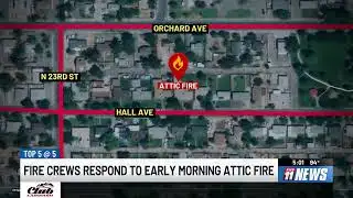 GJFD firefighters contain early morning attic fire