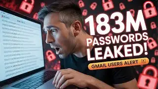 Gmail Users ALERT 🚨: 183 Million Passwords Leaked Online!