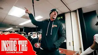 Go Inside the 49ers Locker Room Following Wild Card vs. Eagles