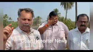 Goan Reporter: Nilesh Cabral, along with govt engineers, inspected the ongoing road widening works 