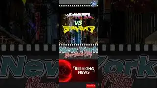 Godzilla battleline, New York City #godzilla