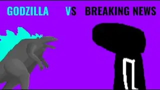 Godzilla VS Breaking News | monster animation