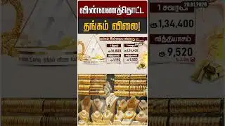விண்ணைத்தொட்ட தங்கம் விலை! | Gold | Gold Rate