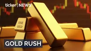 Gold jumps as weak dollar and global tensions rattle markets
