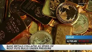 Gold Slump Eases as Traders Weigh Unwinding of ‘Crowded’ Bets