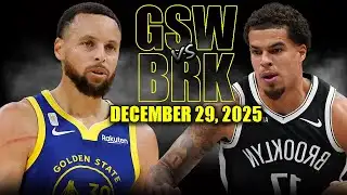 Golden State Warriors vs Brooklyn Nets Full Game Highlights – December 29, 2025 | NBA Season