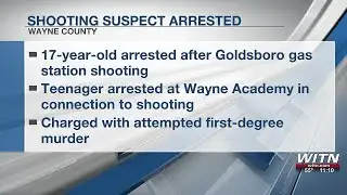 Goldsboro Sheetz shooting suspect nabbed at Wayne County school