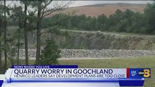 Goochland quarry project prompts cross-county controversy