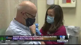 Good Samaritan Hospital vaccinates first healthcare workers