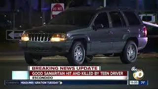 Good Samaritan killed by teen driver