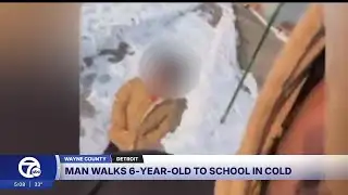 Good Samaritan walks girl to school after finding her alone in freezing weather