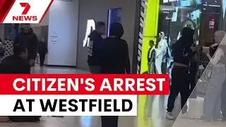 Good Samaritans stop store thieves in dramatic arrest | 7NEWS