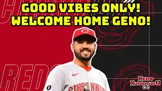 GOOD VIBES ONLY! | Eugenio Suarez is back on the Cincinnati Reds!