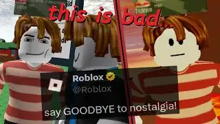 GOODBYE, CLASSIC FACES... (roblox news)