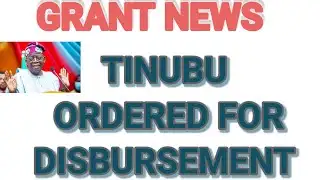 GOODNEWS: PRESIDENT ORDERED FOR DISBURSEMENT. Allegedly