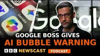 Google CEO on the AI bubble and economic risks | BBC Newscast