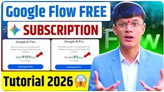 💥 Google Flow 100% FREE कैसे Use करें 😱 | Google Flow VEO 3.1 FREE Subscription Tutorial 🤯