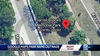 Google Maps error names Waukesha parade memorial site for killer