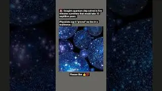 Google’s Quantum Chip Just Proved the Multiverse?! 🤯🚨