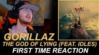 Gorillaz - The God of Lying feat. IDLES (First Time Reaction)