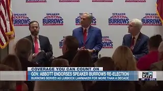 Gov. Abbott endorses Dustin Burrows for re-election