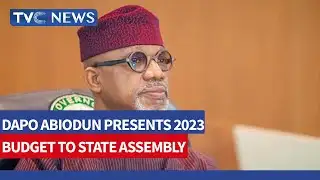 Gov. Dapo Abiodun Presents #472B 2023 Budget  to Ogun State Assembly