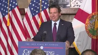 Gov. DeSantis announces George Washington