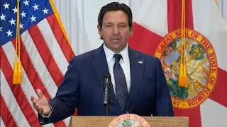 Gov. DeSantis hosts news conference in Clearwater