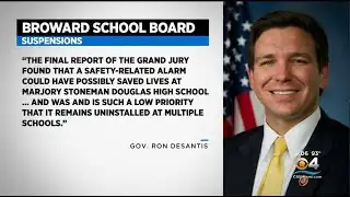Gov. DeSantis Suspends 4 Broward School Board Members Over Parkland Shooting Response