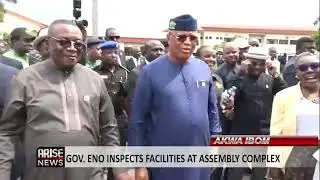 GOV. ENO INSPECTS FACILITIES AT ASSEMBLY COMPLEX