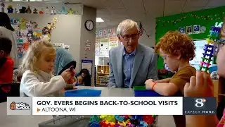 Gov. Evers begins Back-to-School visits