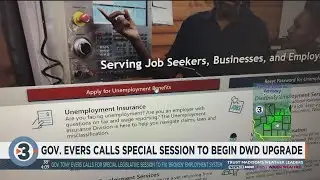 Gov. Evers calls special session to begin DWD upgrade