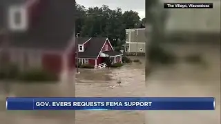 Gov. Evers requests FEMA support after severe storms last weekend
