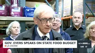 Gov. Evers Speaks on State Food Budget