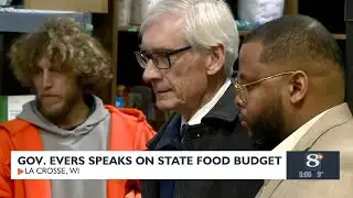 Gov. Evers Speaks on State Food Budget