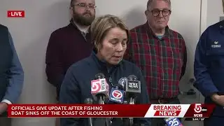 Gov. Healey provides update on missing Gloucester fishing vessel