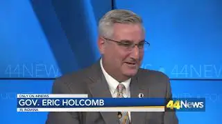 Gov. Holcomb Talks with anchor Amanda Decker about helping Hoosier teachers