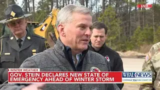 Gov. Josh Stein Declares State of Emergency for the Weekend Winter Storm