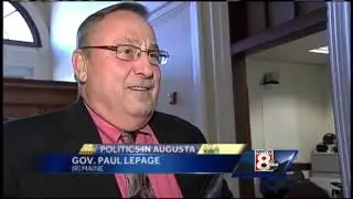 Gov. LePage says he was joking about Senate run