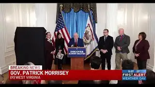 Gov. Morrisey address state road crews