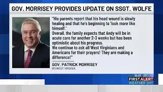 Gov. Morrisey provides update on SSgt. Wolfe