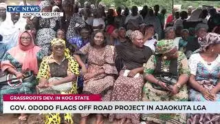 Gov Ododo Flags Off Road Project In Ajaokuta LGA