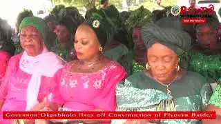 Gov Okpebholo flags off Construction of Flyover bridge