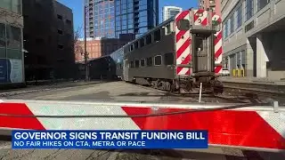 Gov. Pritzker signs public transit funding bill, creating new agency in process