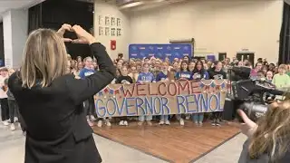Gov. Reynolds School Tour