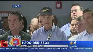 Gov. Scott Urges Everyone To Prepare Or Evacuate