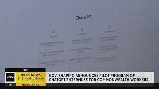 Gov. Shapiro introduces "Chat GPT Enterprise" for commonwealth workers